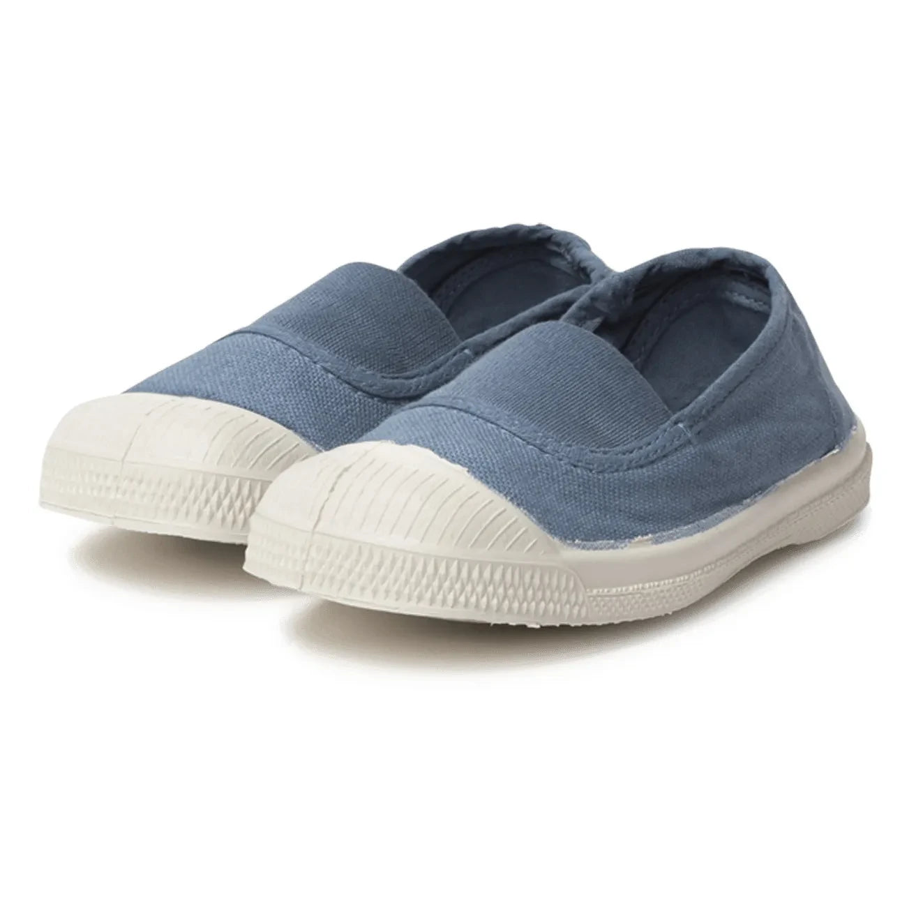 Bensimon - Vegane Tennisschuhe mit Gummizug | Denim