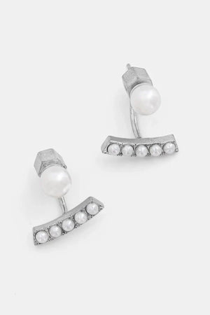 AllSaints Kadın Zirkonlu Pirinç Küpeler