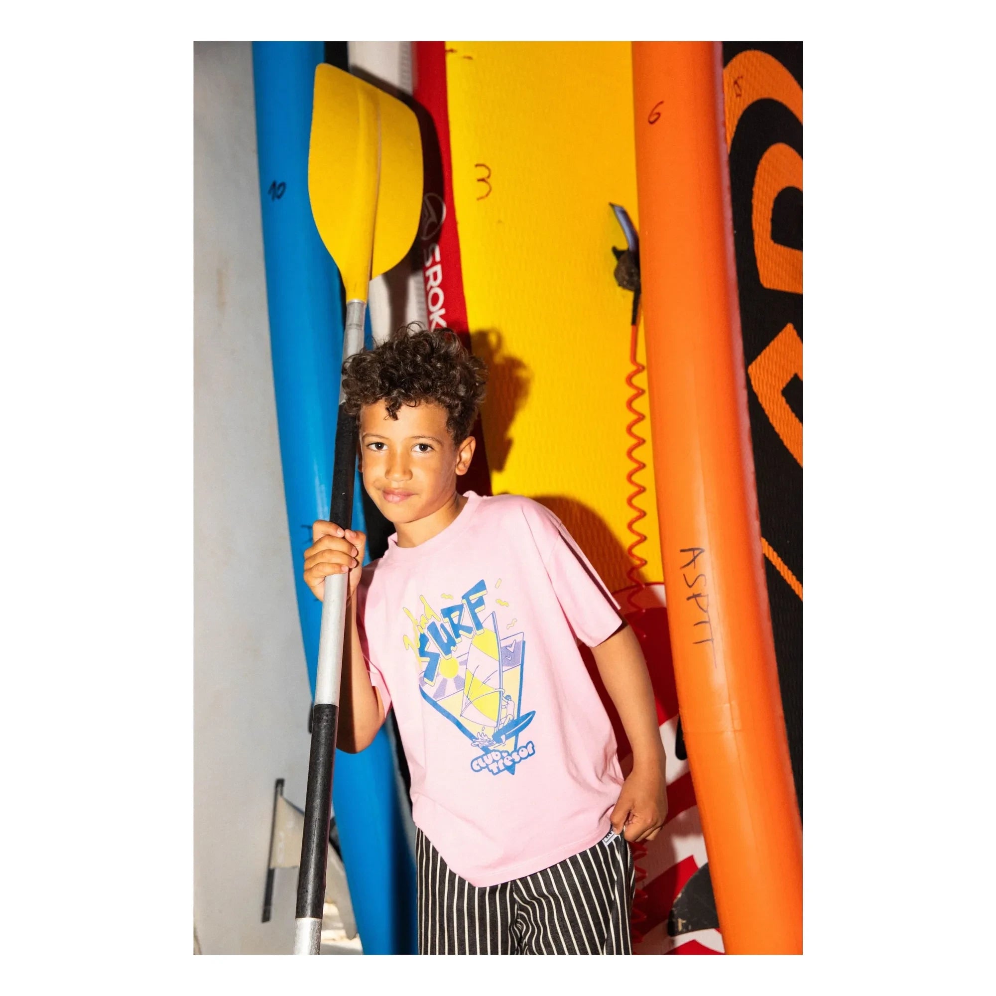 Club Trésor - Windsurf T-Shirt | Rosa