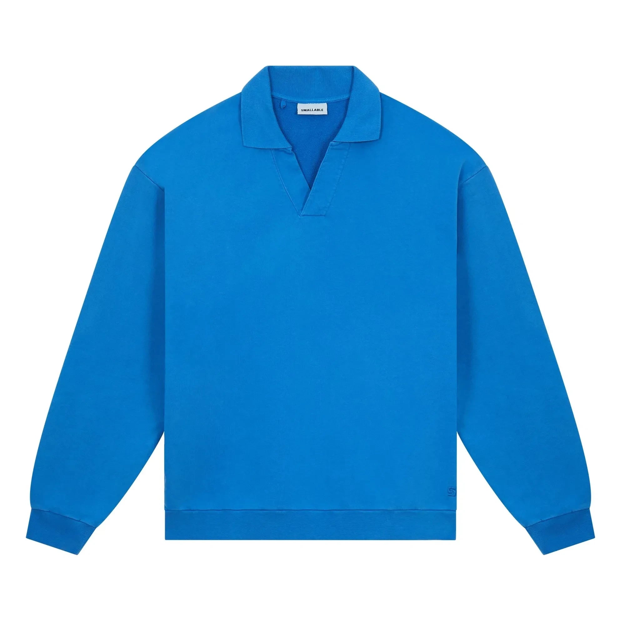 Smallable Man - Bob Sweatshirt mit Polokragen | Königsblau