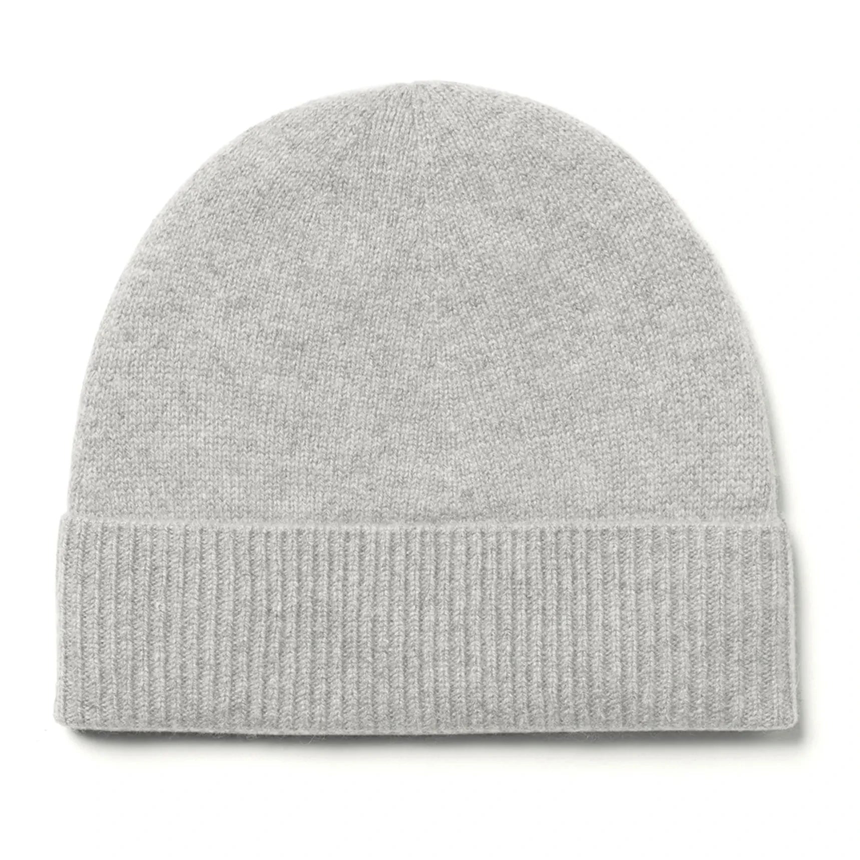 Bompard – Klassische Kaschmirmütze | Silbergrau