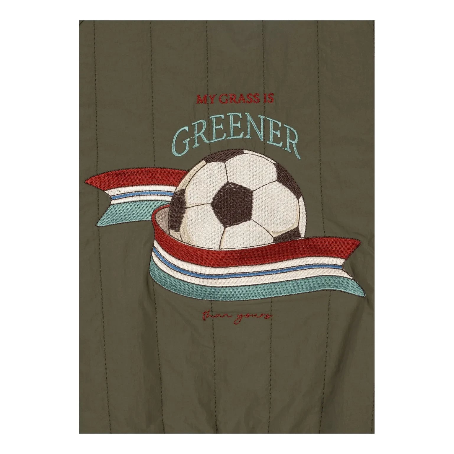 Konges Sløjd - Juno Fußball Bomberjacke | Khaki