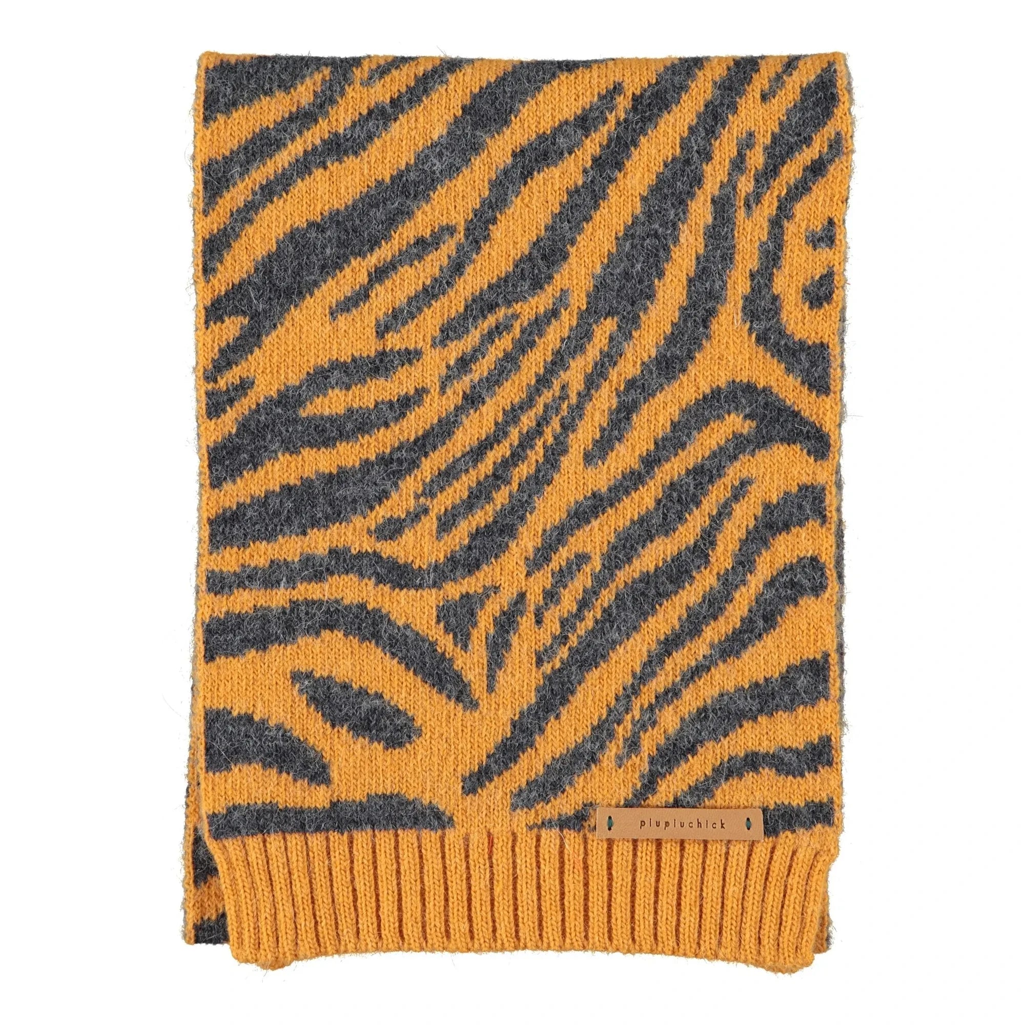 Piupiuchick - Zebra-Schal | Orange
