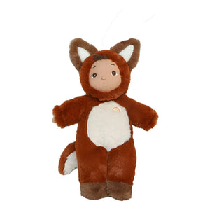 Olli Ella - Cozy Day Dinkum Fuchs Puppe | Rotbraun