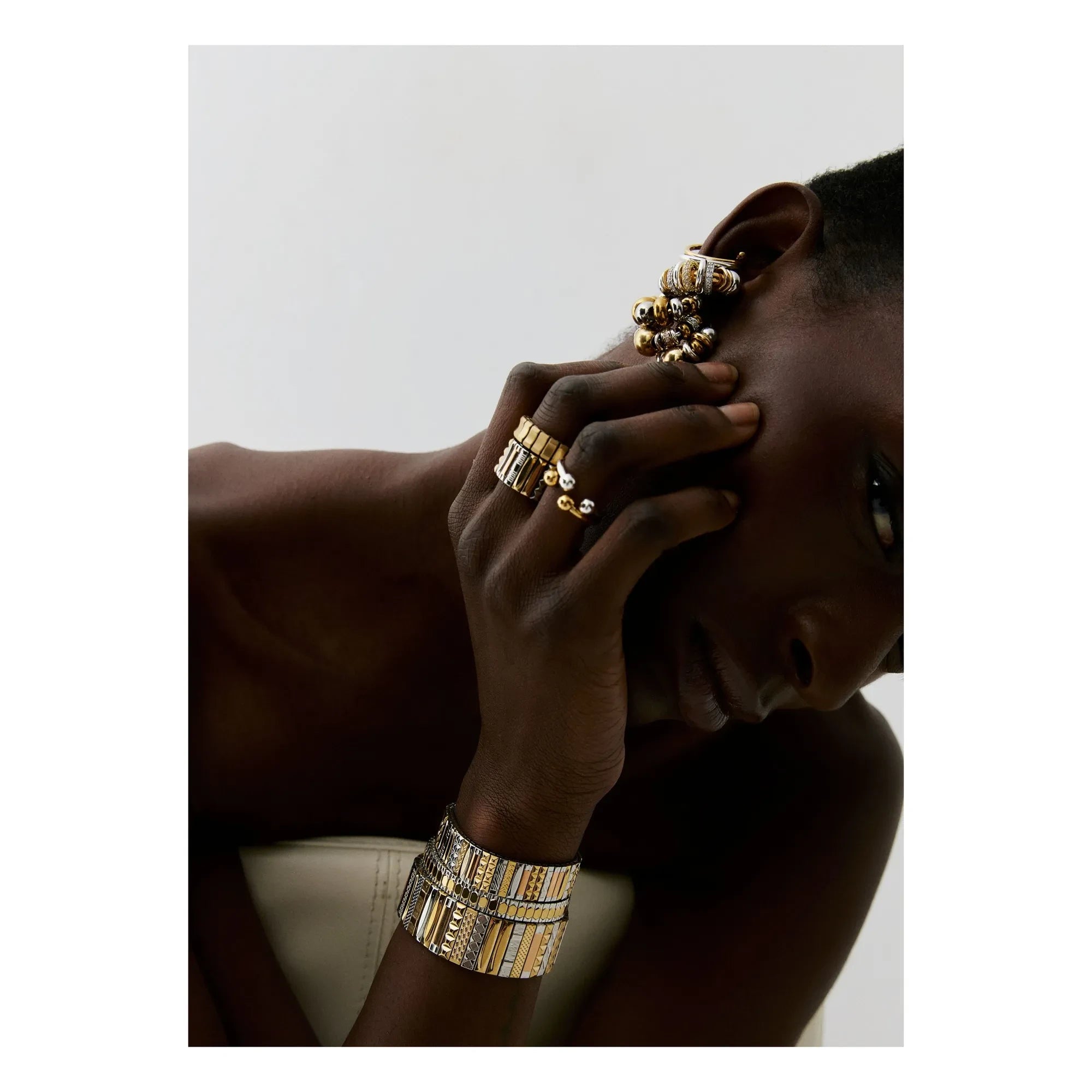 Sigal - SIG 12 Armband | Gold/Silber