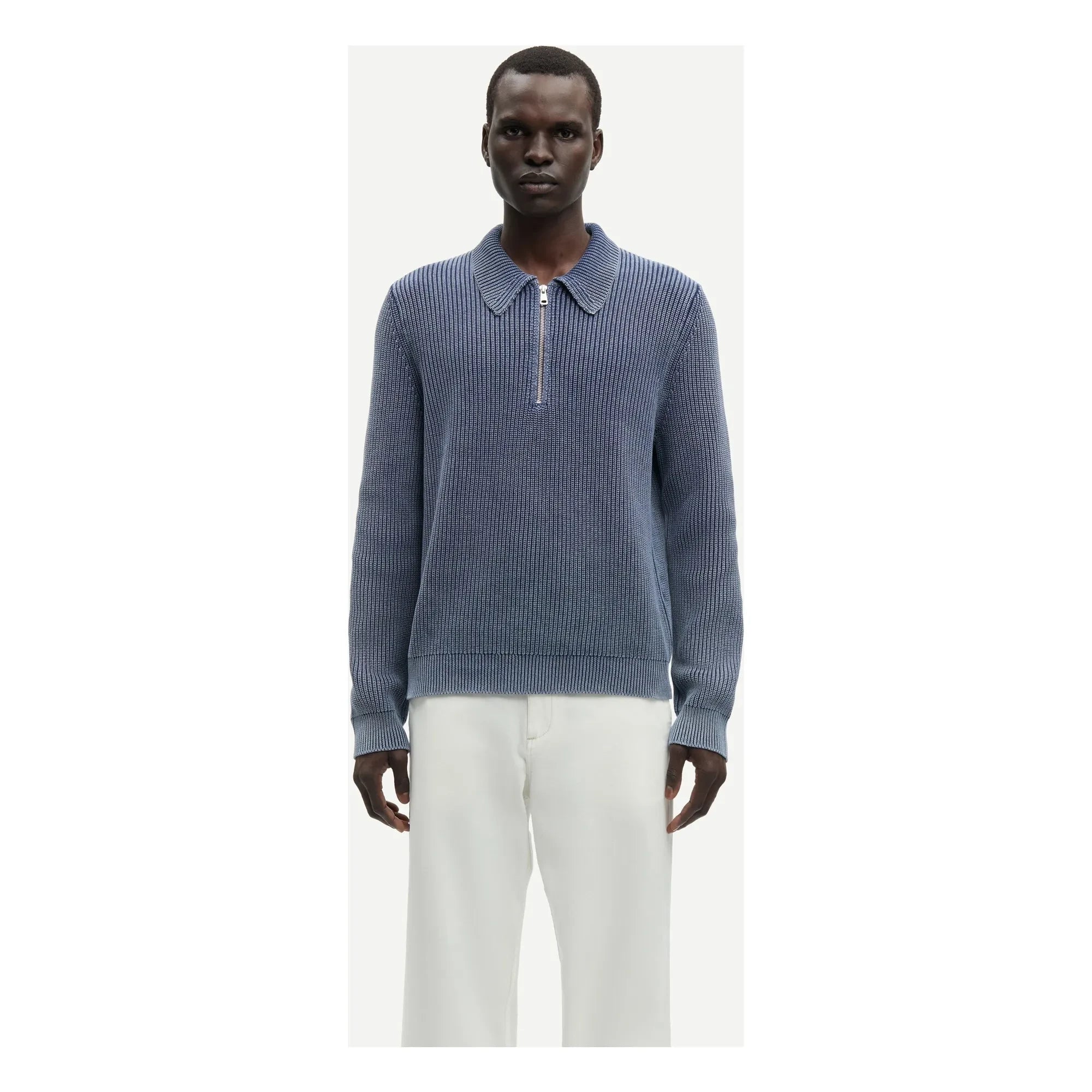 Samsoe Samsoe – Poloshirt | Steel