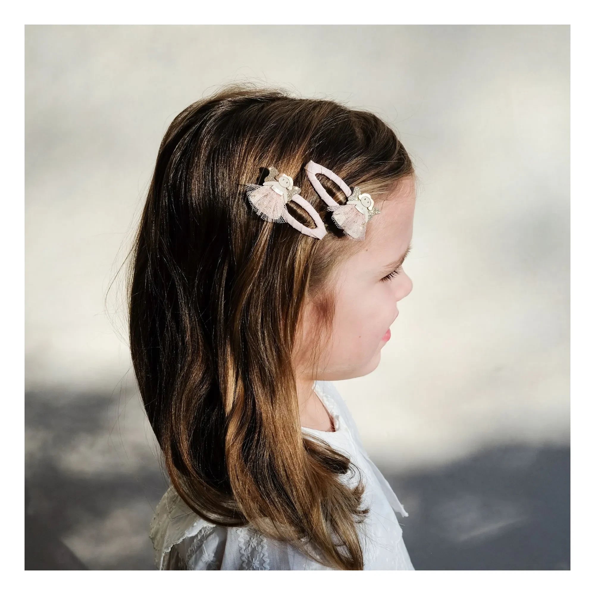 Mimi & Lula - 4er-Set Fee Haarspangen | Rosa