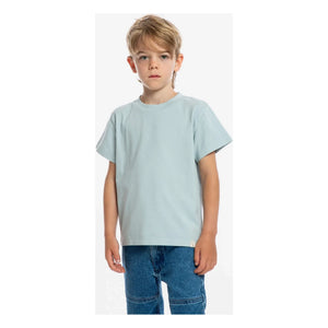 Matona - Sommerliches Uni T-Shirt Bio-Baumwolle | Hellblau