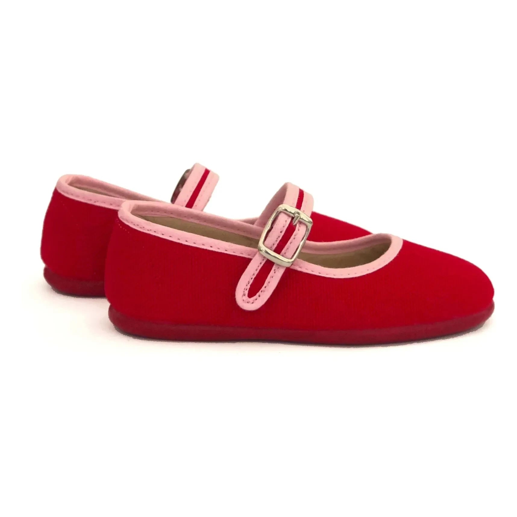 Hermosilla - Poppy Ballerinas | Rot
