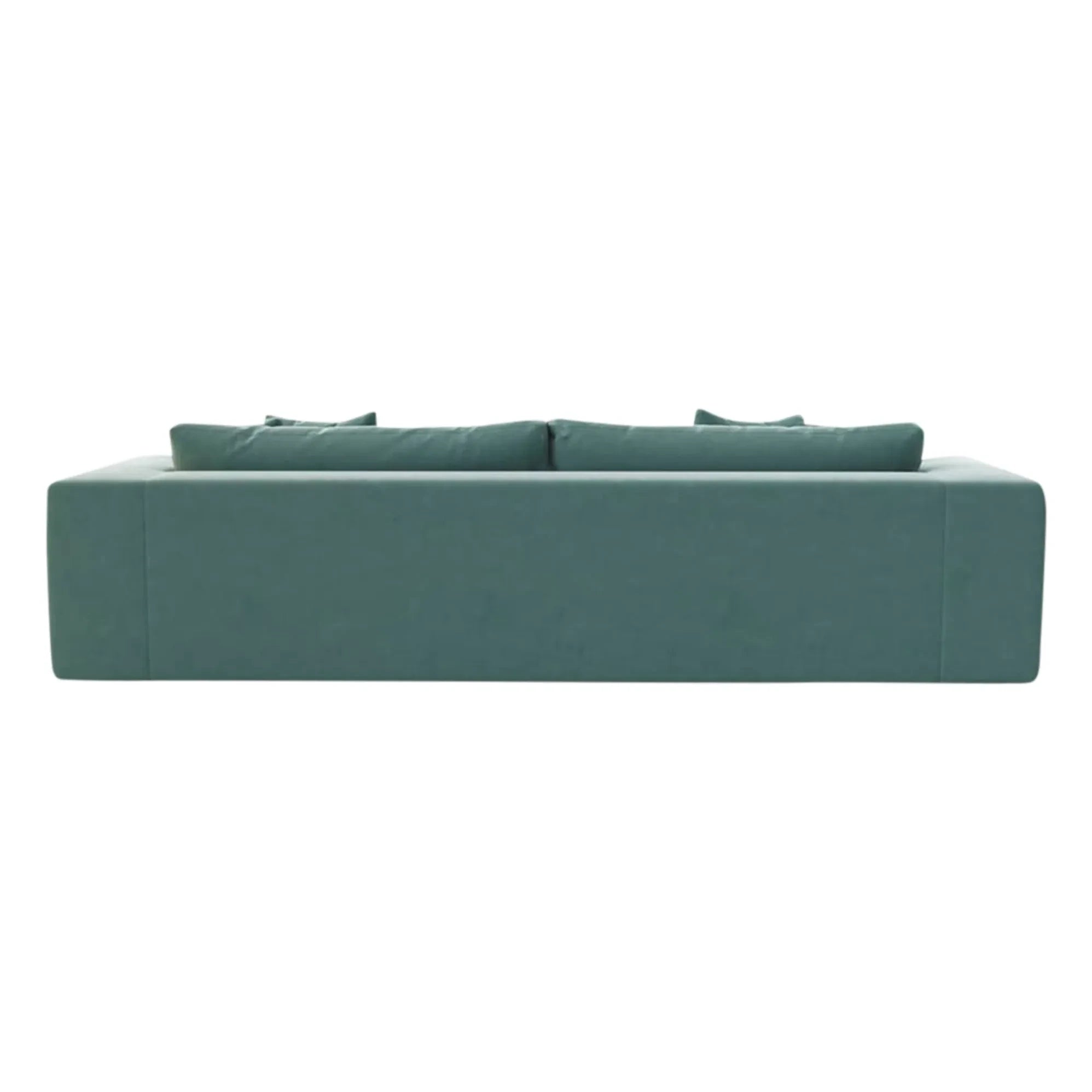 Panac Edition – Bellechasse Rohsamt Sofa für 4 Personen – 260 cm | Marineblau
