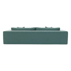 Panac Edition – Bellechasse Rohsamt Sofa für 4 Personen – 260 cm | Marineblau