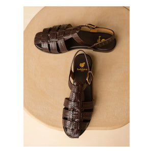 Bobbies - Deri Sandalen | Kaffee