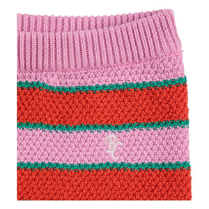 Bobo Choses - Gestreifte Shorts aus Bio-Baumwolle | Rosa