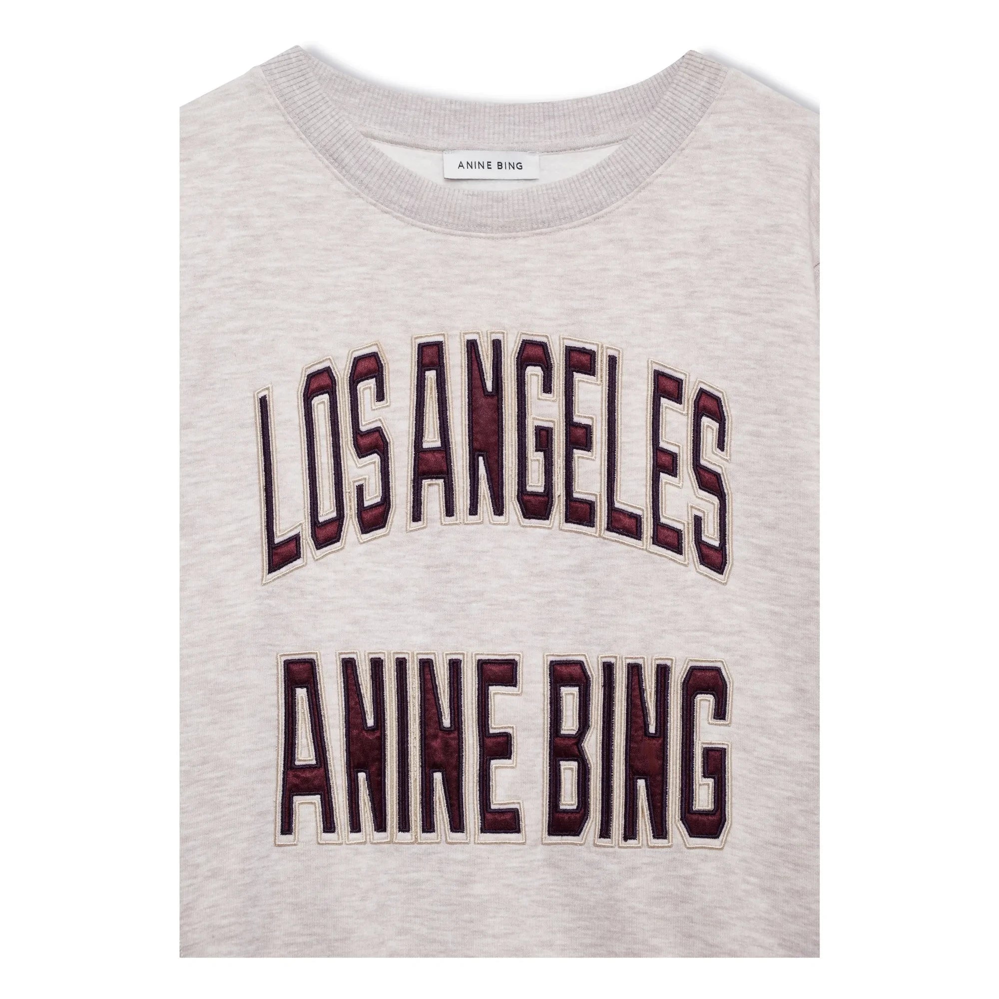Anine Bing - Harry LA Sweatshirt | Meliertes Beige