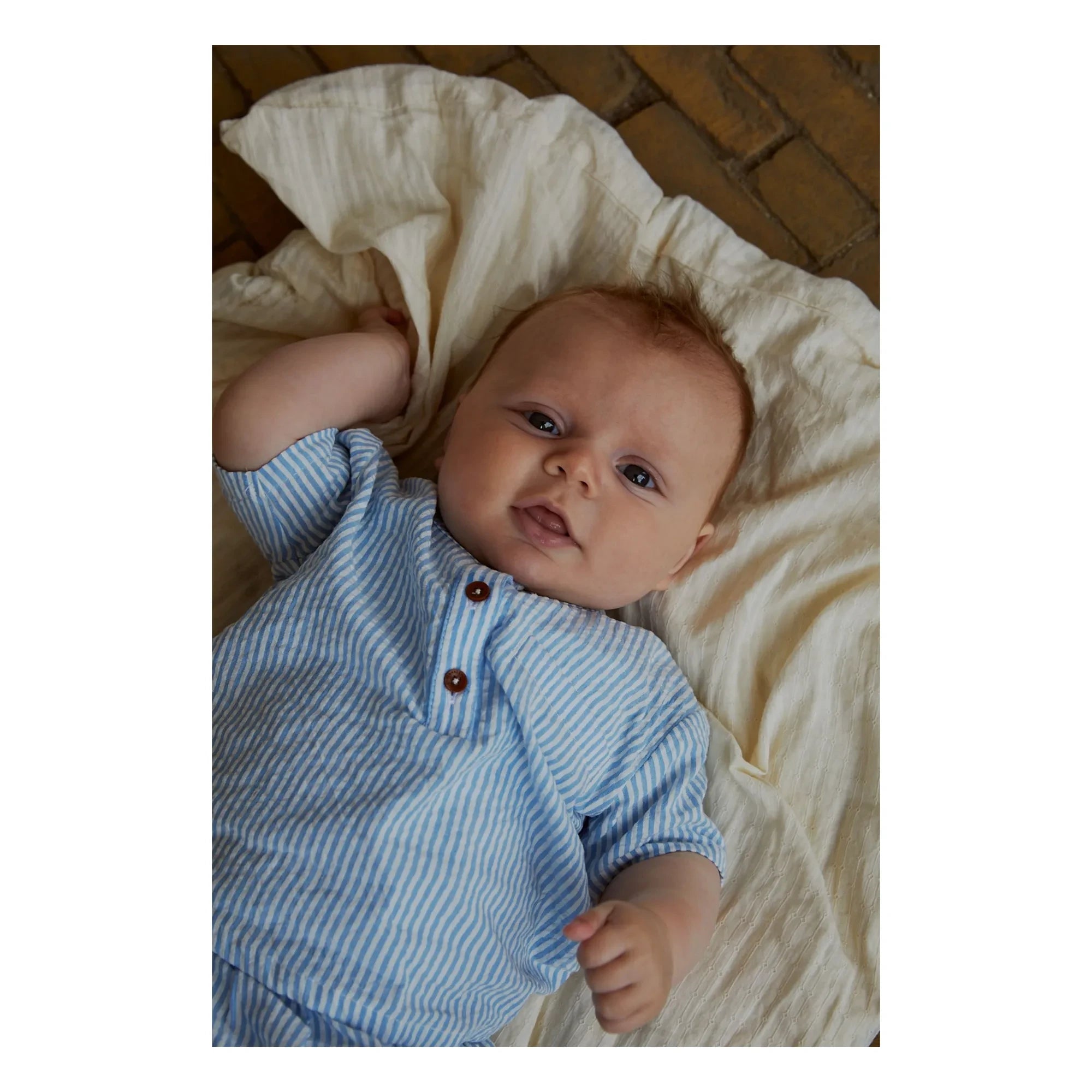 Copenhagen Colors – T-Shirt und Bloomer-Set aus Bio-Baumwolle | Hellblau