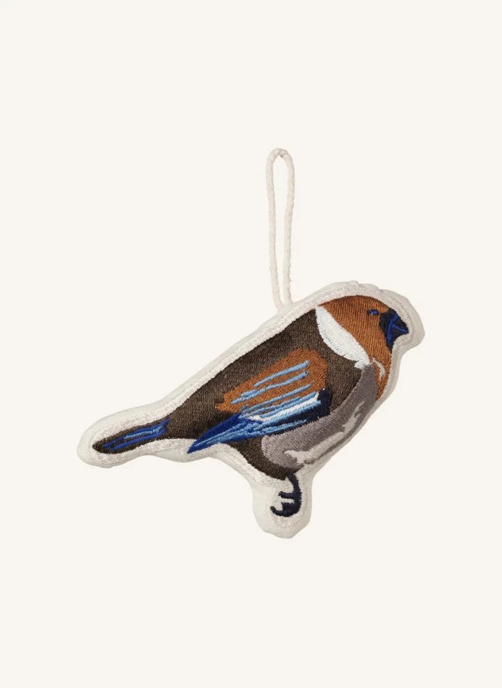 Broste Copenhagen - Brauner Baumwoll-Weihnachtsbaumschmuck