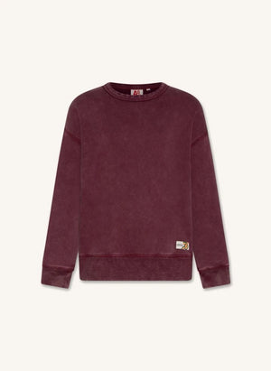 AO76 - Oscar Anniversary recycelter Baumwoll-Sweatshirt | Burgunder
