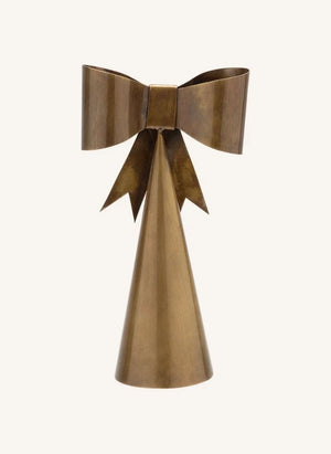 Anna + Nina - Radiant Ribbon Weihnachtsbaumspitze | Gold