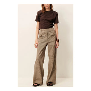 Sessùn - Manhaboo Gestreifte Jeans | Grau