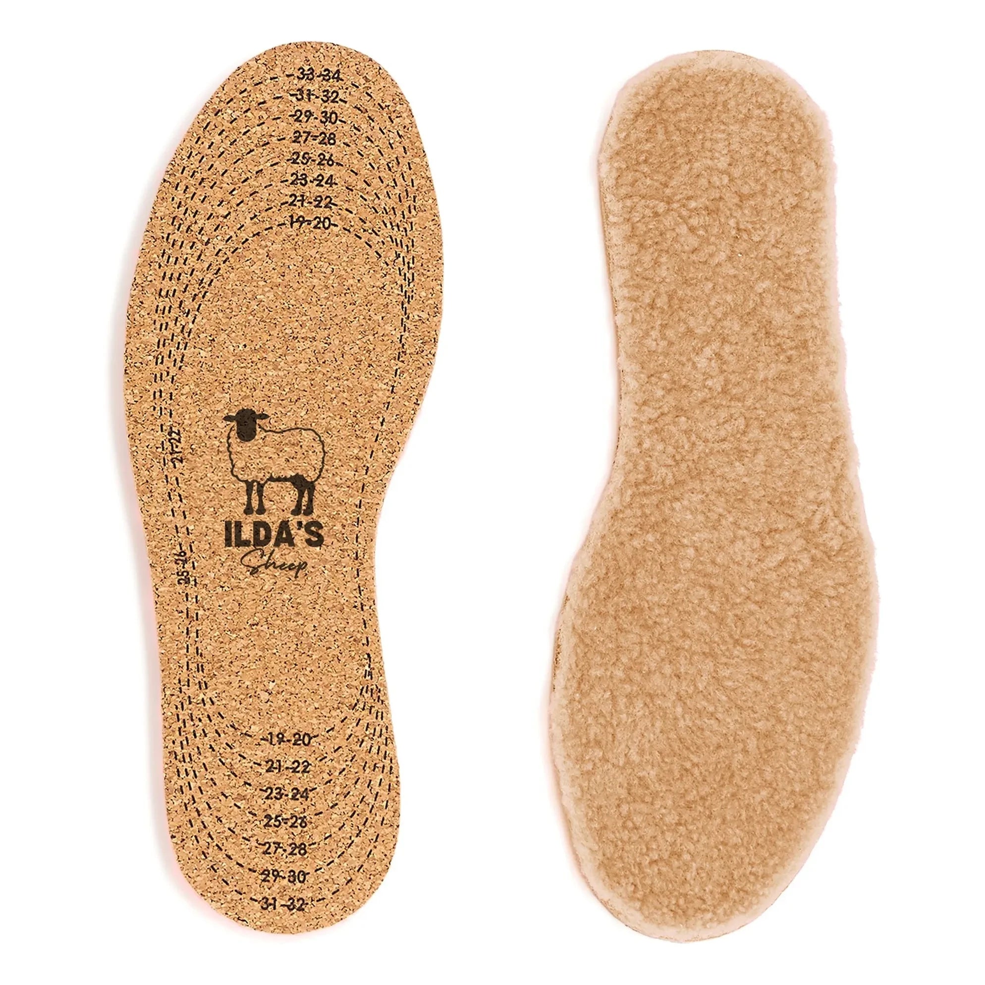 ILDA'S sheep - Merinowolle und Pilzsohlen | Beige