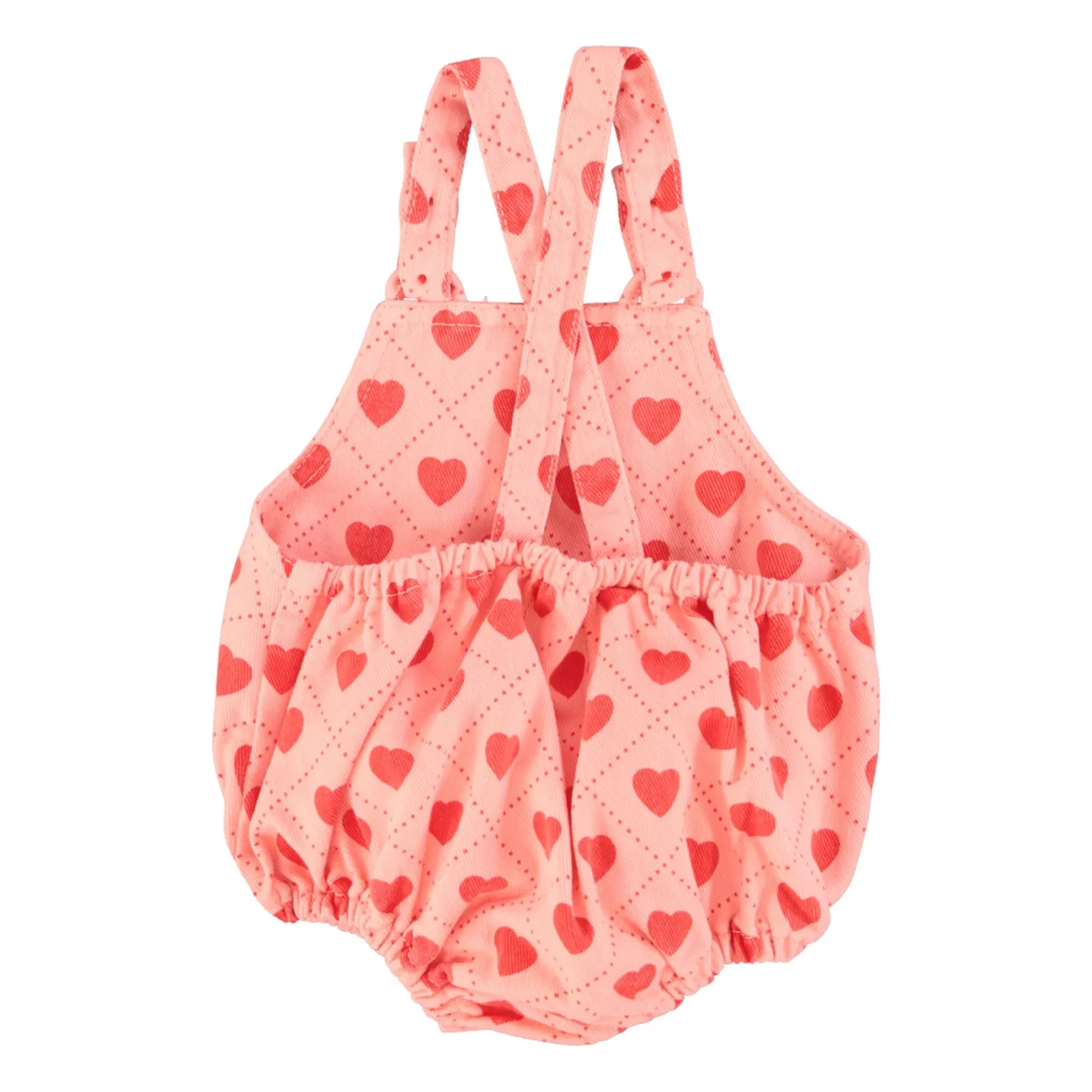 Piupiuchick - Twill Hearts Overall | Rosa