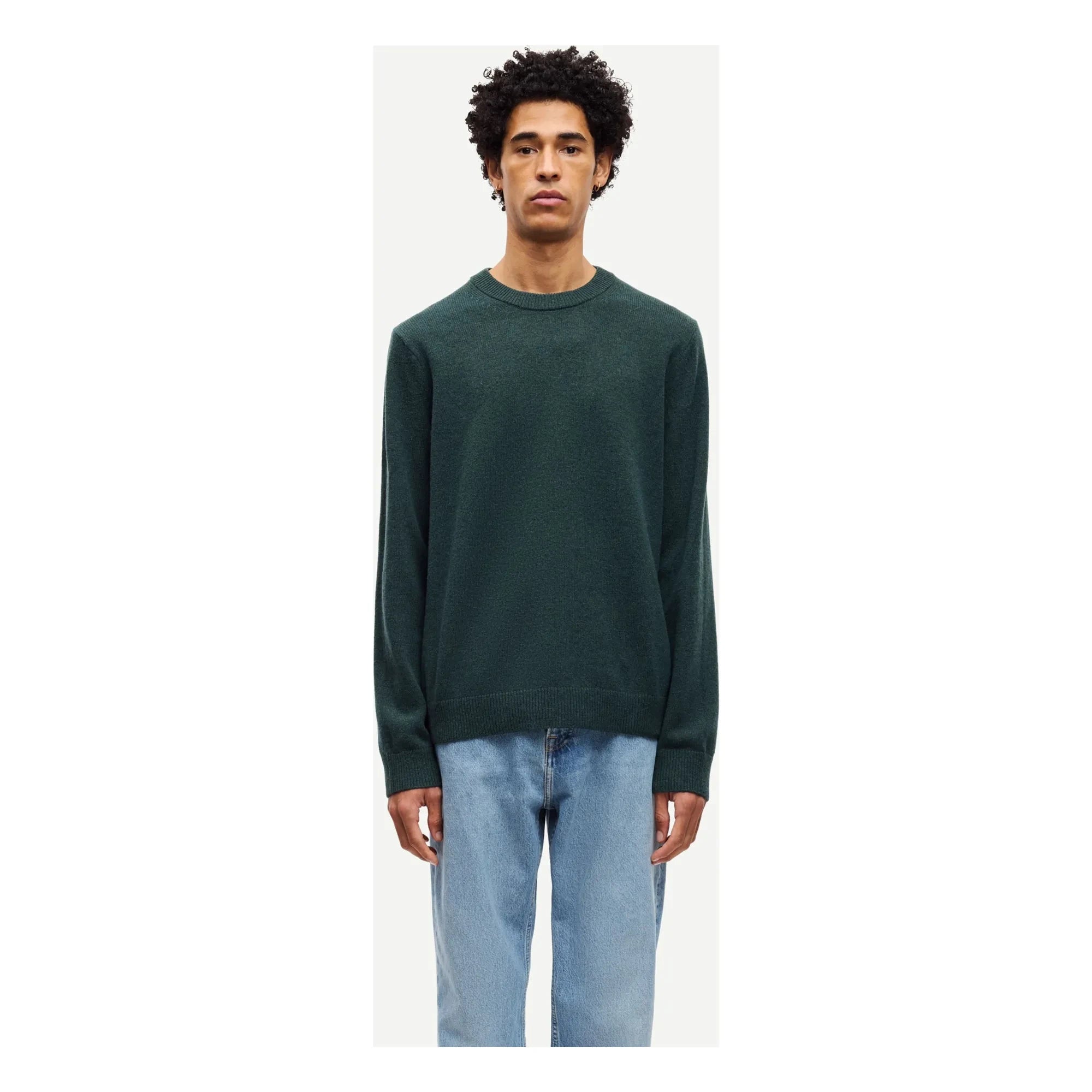 Samsoe Samsoe - Isak Pullover | Waldgrün