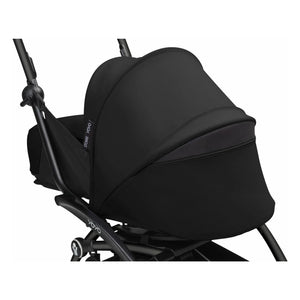 Stokke® - YOYO³ 0+ Neugeborenen-Kinderwagen Schwarzes Gestell | Schwarz