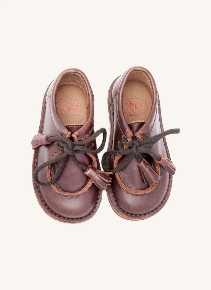 Pèpè - Quasten-Loafer | Schokolade