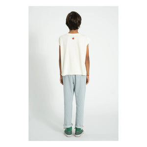 Piupiuchick - Gestreifte Jeans | Blau