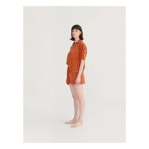 Bobo Choses - Frottee-Baumwollhemd | Camel