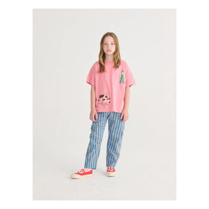 Bobo Choses - Farm T-shirt Organik pamuk | Pembe
