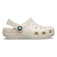 Crocs - Classic Glow Paint Splatter | Ecru