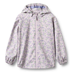 Wheat - Chardy Fleurie Wasserdichte Jacke aus recycelten Fasern | Lila