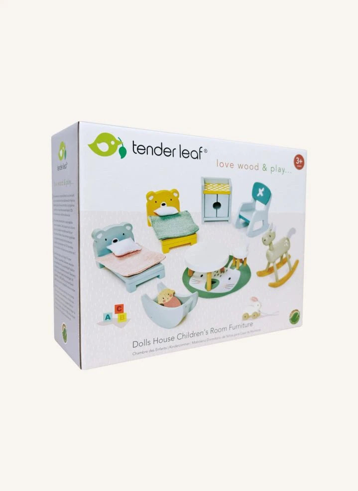 Tender Leaf Toys - Kinderzimmer für Puppenhaus