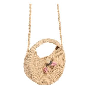 Bonpoint - Loulou Raphia Tasche | Natur