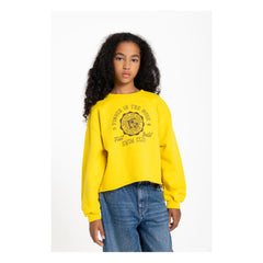Finger in der Nase – BAY Sweatshirt aus Bio-Baumwolle | Gelb