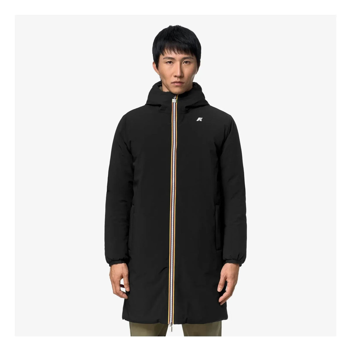 K-way - Jacob St Warm Wendbare warme Jacke | Schwarz