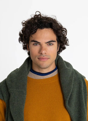 Smallable Man - Mozart Merino Wollpullover | Senf