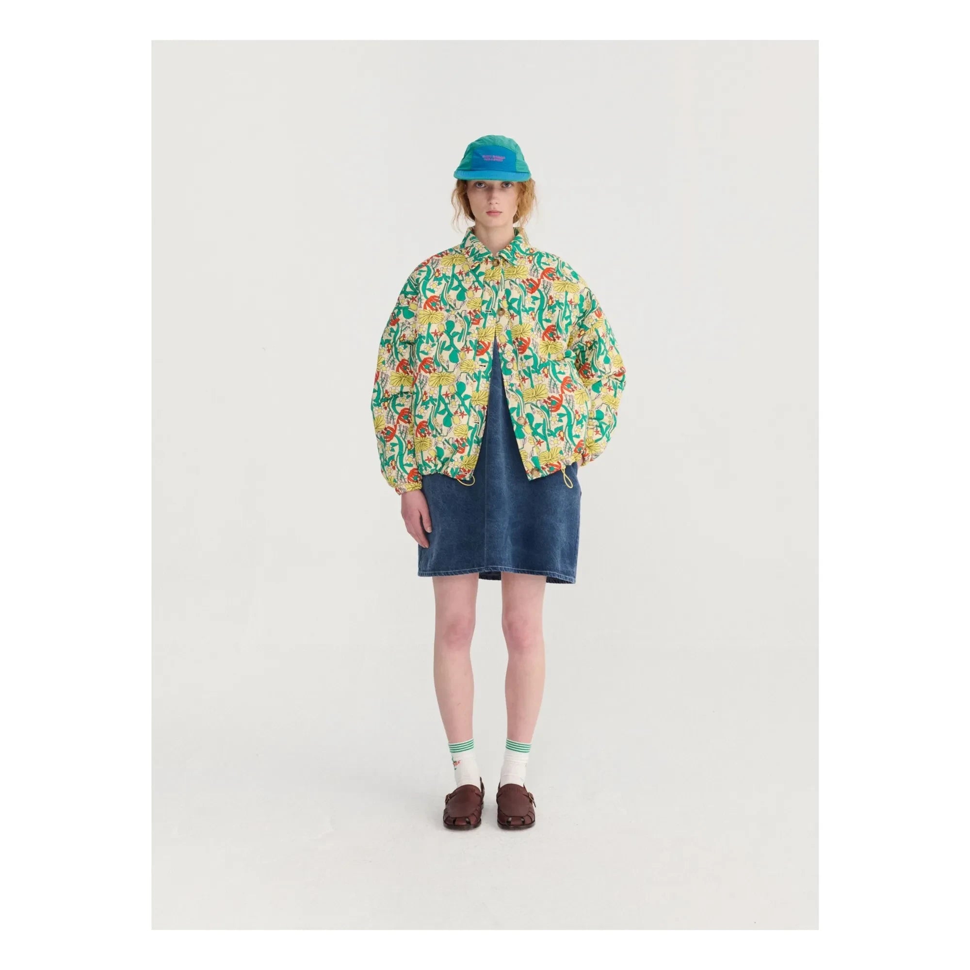 Bobo Choses - Color Herbalist Baumwolle Jacke | Grün