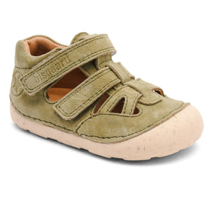bisgaard - Sandalen mit Kratzern | Salbei