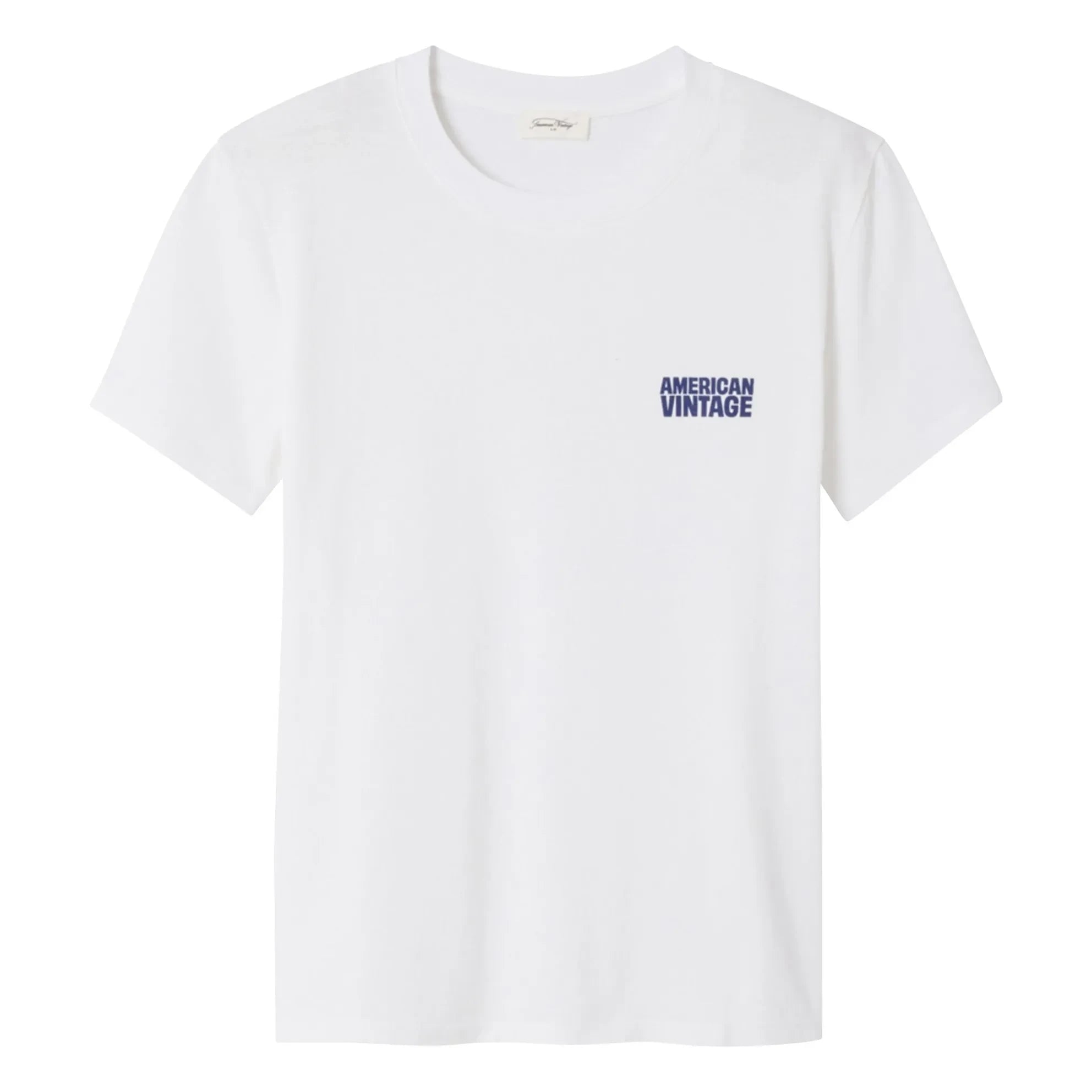 American Vintage - Ykobow Baumwoll-T-Shirt | Weiß