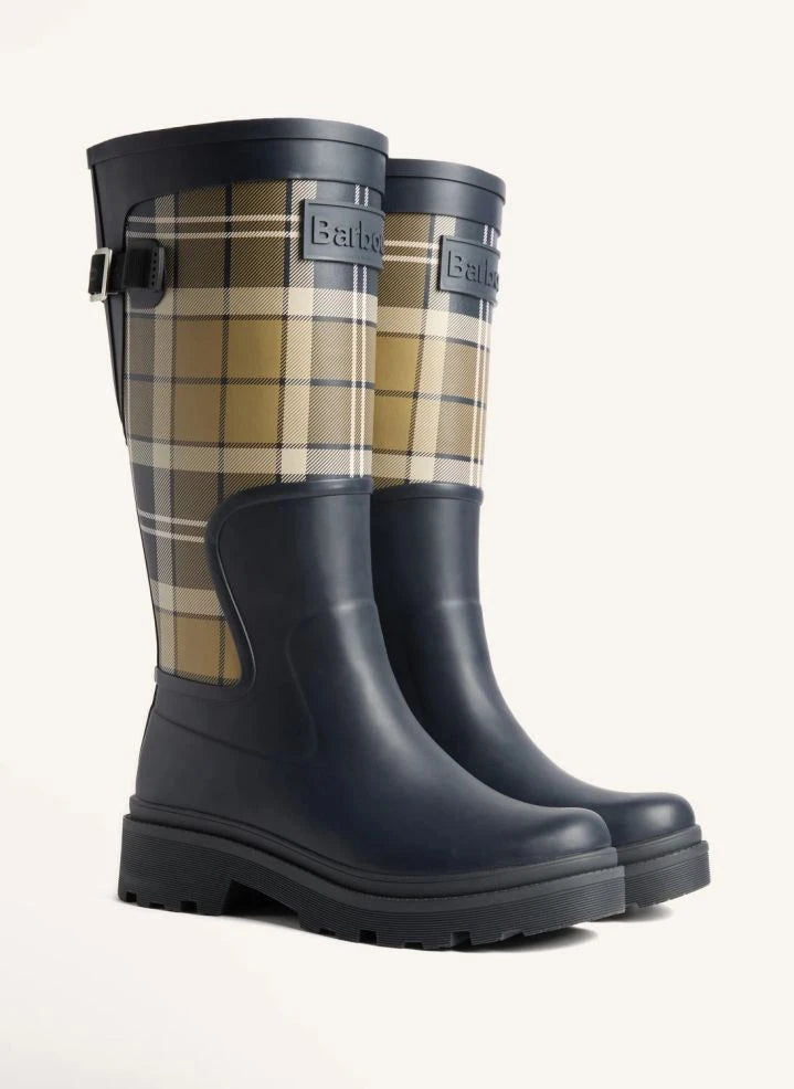 Barbour - Dena Lange Regenstiefel | Mitternachtsblau