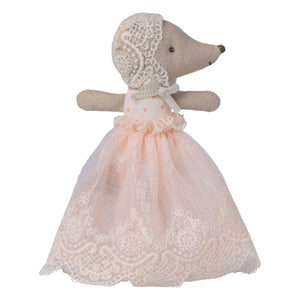 Maileg - Baby-Maus im Kleid | Puderrosa