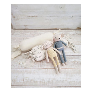 Babyshower - Elfenbeinfarbenes Kissen
