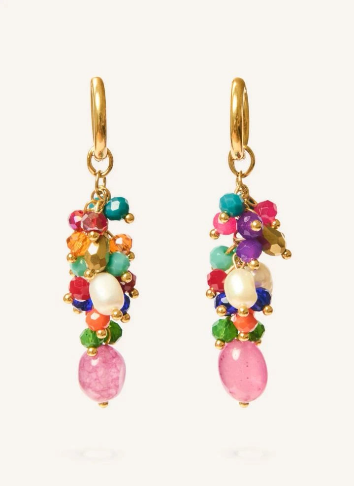 Palas - Salsa Ohrringe | Multicolor