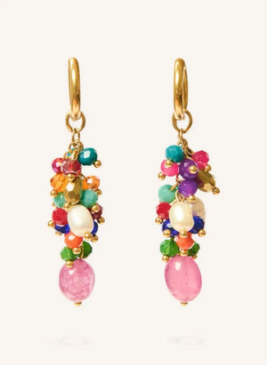 Palas - Salsa Ohrringe | Multicolor