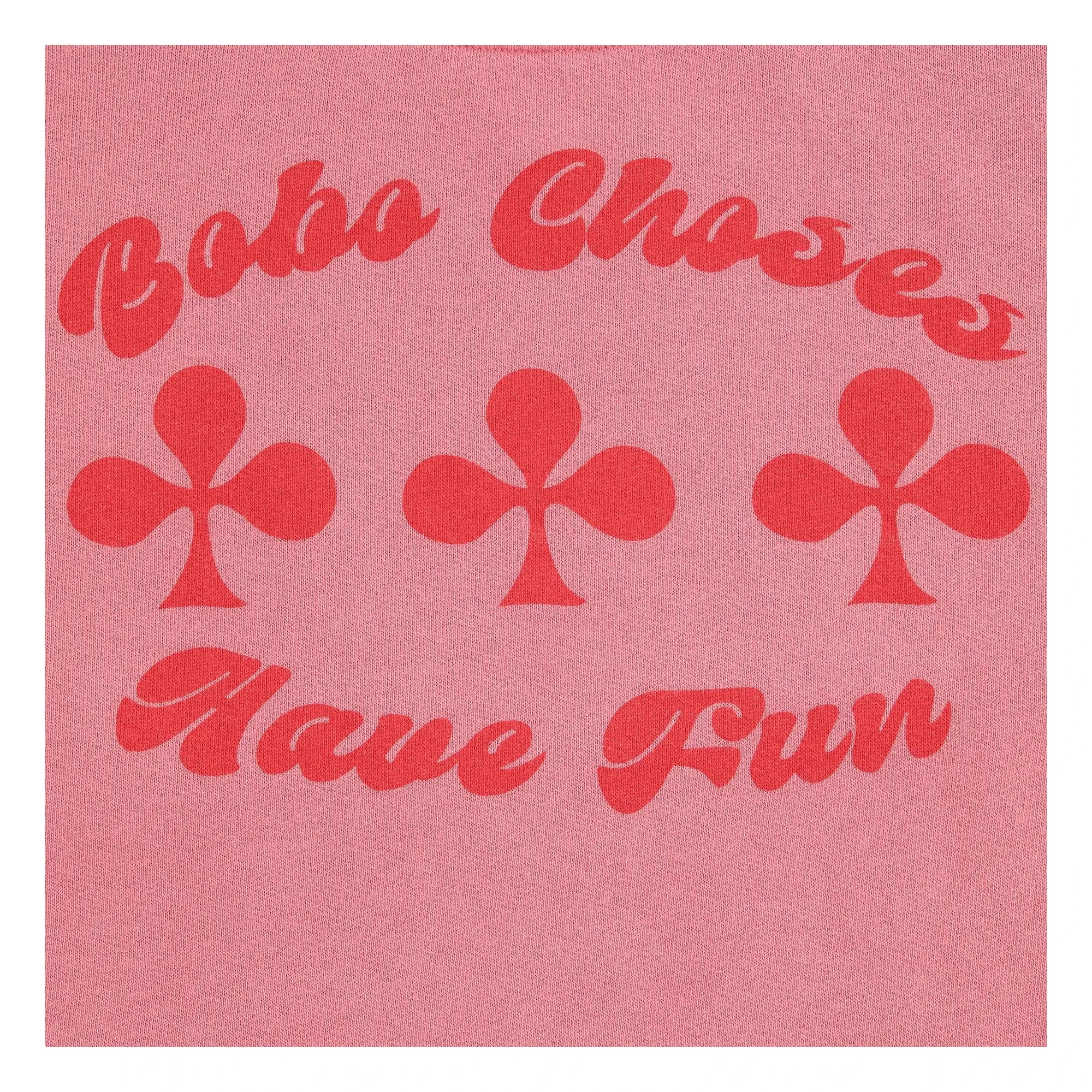 Bobo Choses - Sweatshirt-Kleid aus Bio-Baumwolle | Rosa
