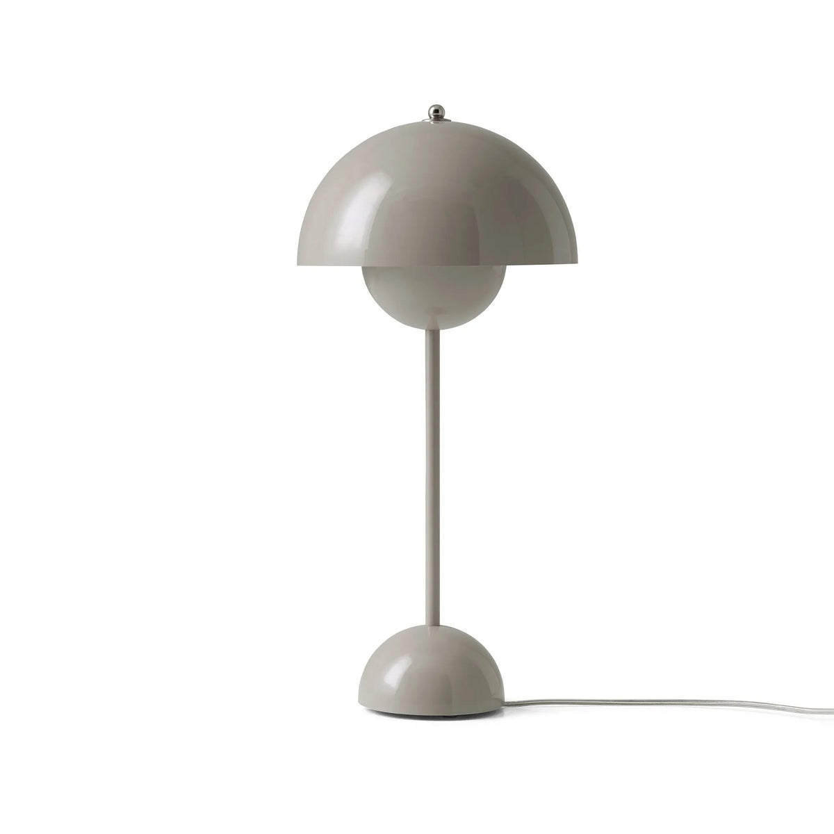 & Tradition - Flowerpot VP3 Leuchte, entworfen von Verner Panton, 1969 | Grau
