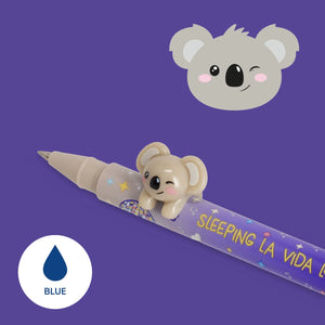 Legami - 'Schlafen wie verrückt' Koala Tier Dekoration Stift - Süße Freunde