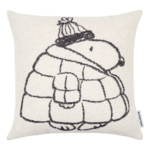 Maison Deux - Peanuts Puffer-Kissenbezug | Weiß